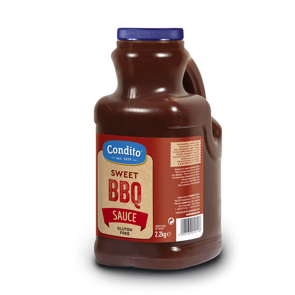 BBQ SAUCE 2.2kg ΔΟΧ. CONDITO