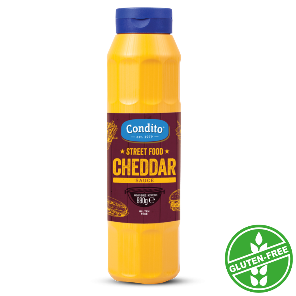 CHEDDAR 880gr SAUCE ΧΩΡΙΣ ΓΛΟΥΤΕΝΗ